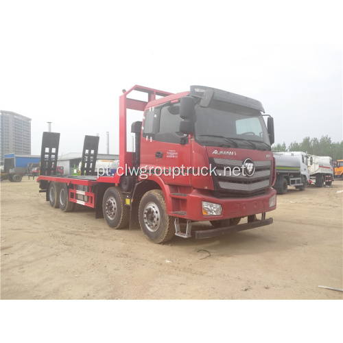 Foton 8x4 caminhão escavadeira de transporte